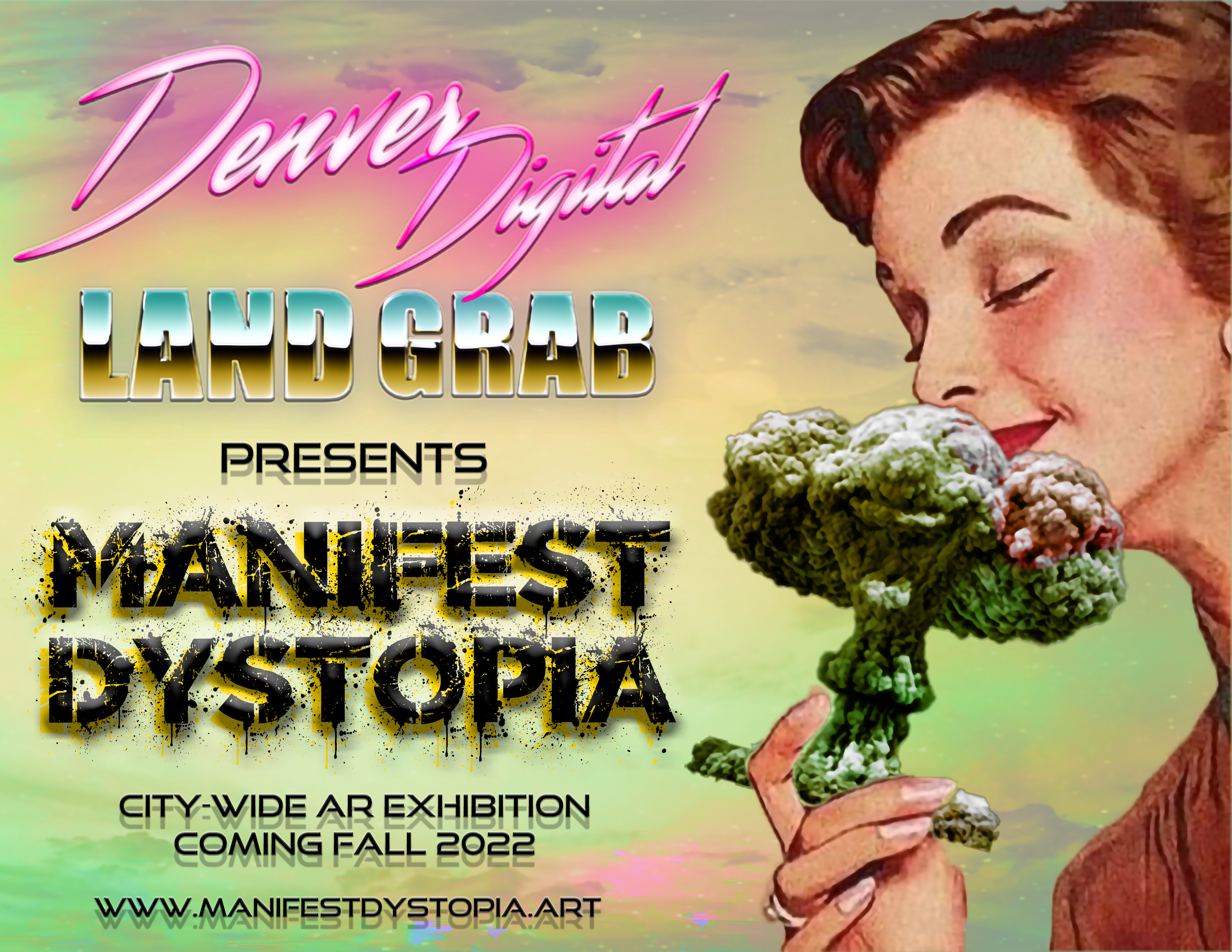 Manifest Dystopia Announcement Flyer
